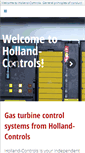 Mobile Screenshot of holland-controls.com